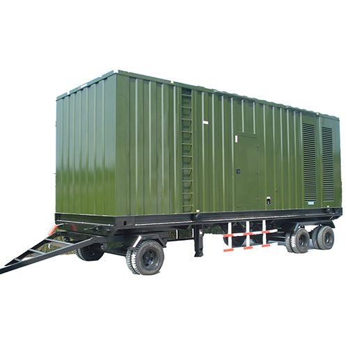 和庆镇会议移动集装箱型发电机组电站